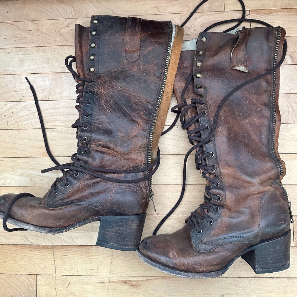 Freedbird GRANY lace up boots